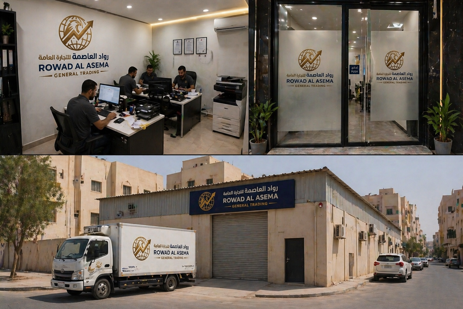 Rowad Al Asema Office and Warehouse